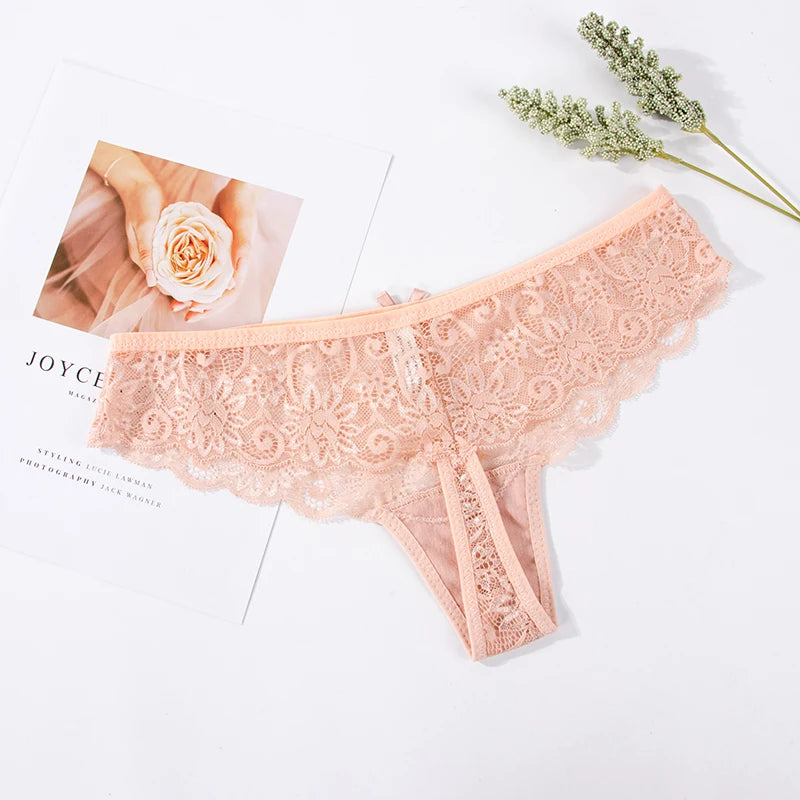 Lace G-String Thong Sexy Hollow Out Panties