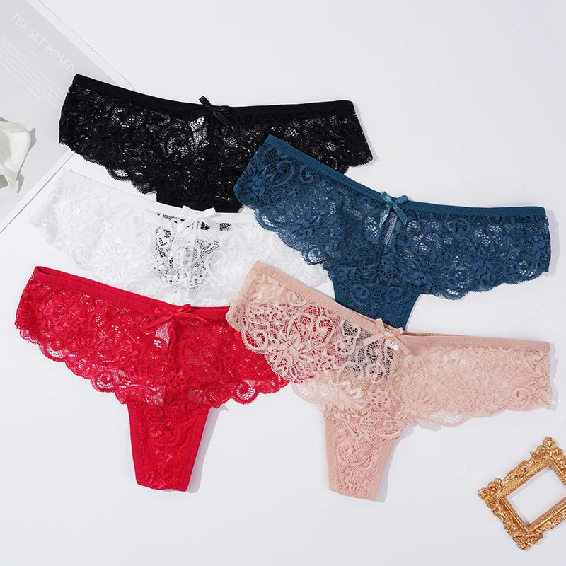 Lace G-String Thong Sexy Hollow Out Panties