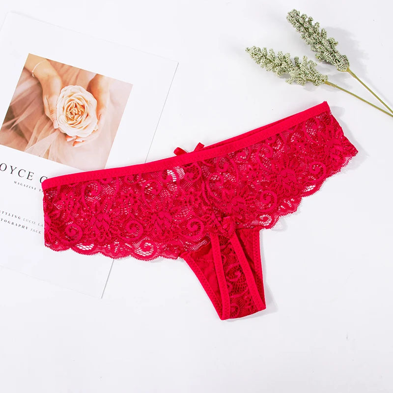 Lace G-String Thong Sexy Hollow Out Panties