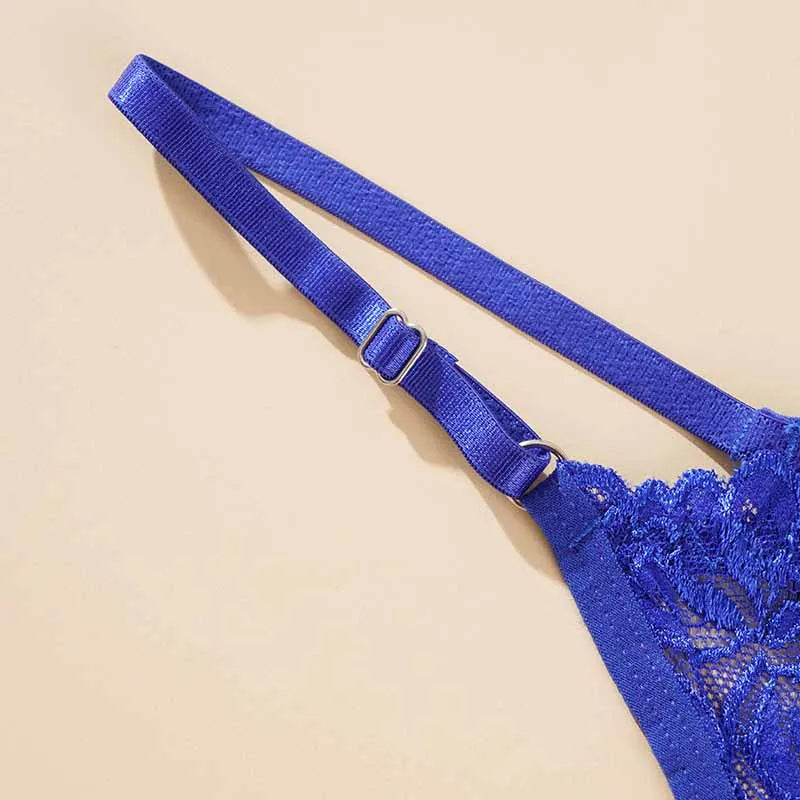 Elegant Lace Adjustable Thong