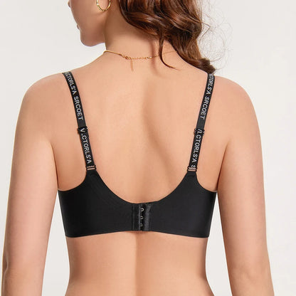 Solid Color Seamless Wireless Bralette