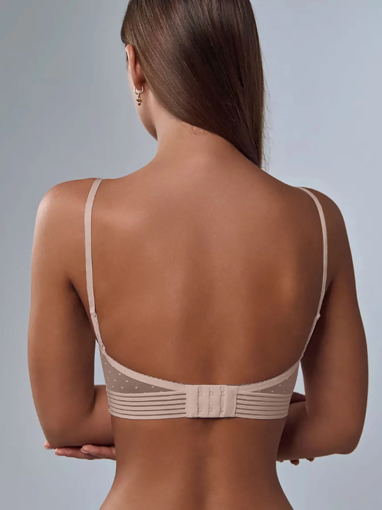 Sexy Lace U-Shaped Backless Invisible Bra