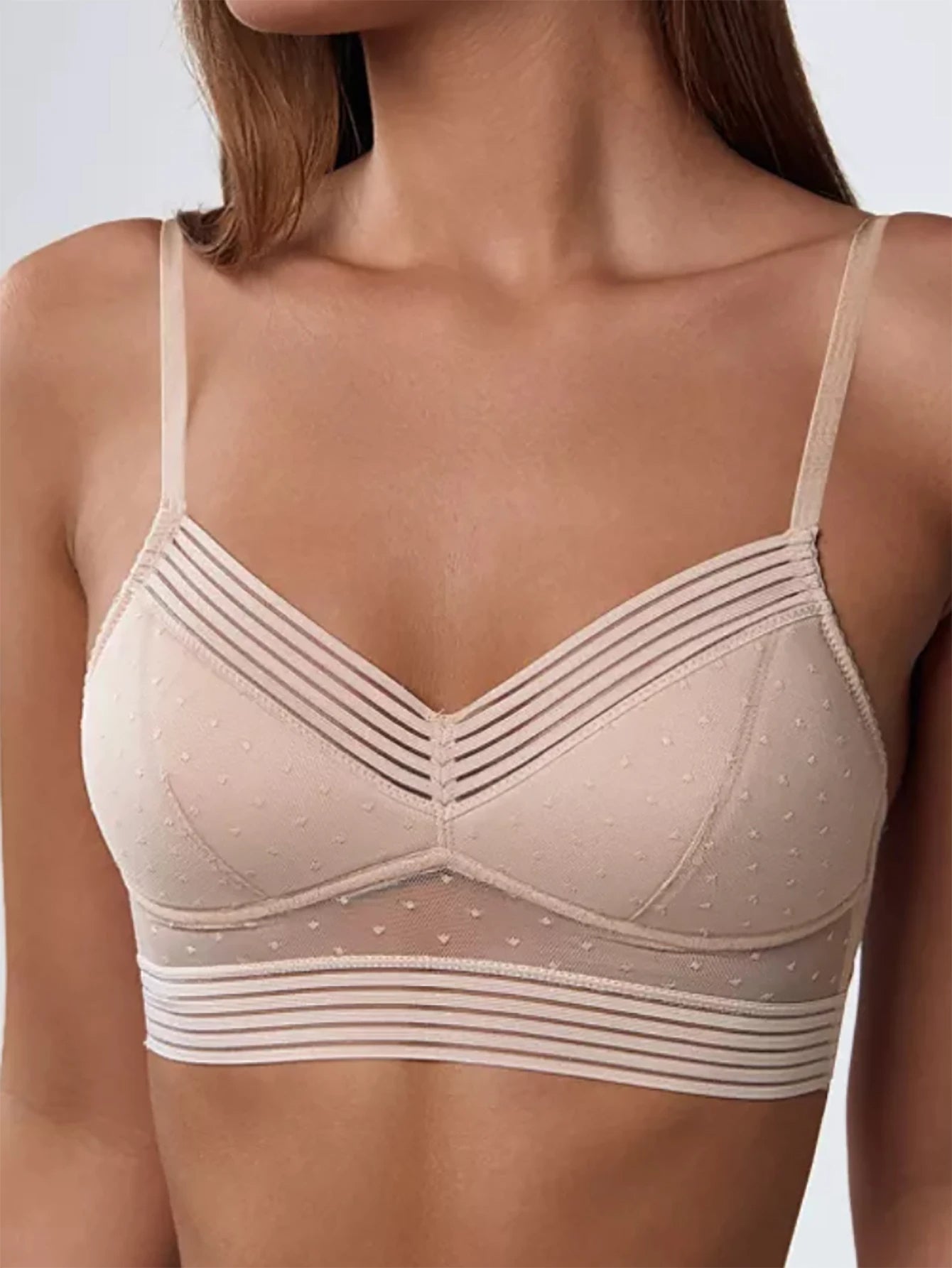 Sexy Lace U-Shaped Backless Invisible Bra