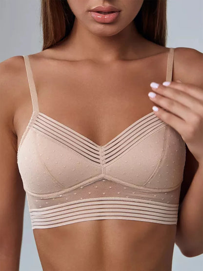 Sexy Lace U-Shaped Backless Invisible Bra