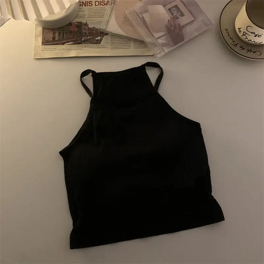 Korean Style Padded Tank Top Bra