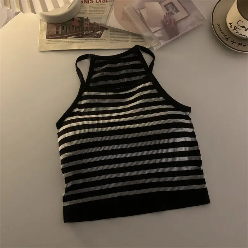Korean Style Padded Tank Top Bra