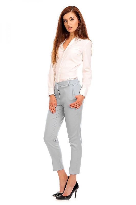 Women’s Elegant Grey Trousers