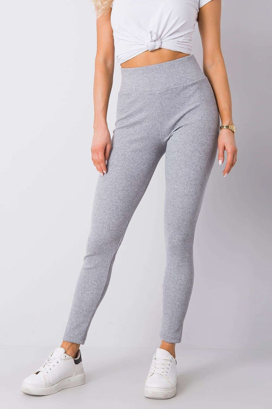 Ribbed High-Waist Flex Leggings