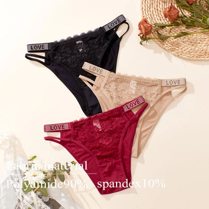 Roxie Lace Rope Thong