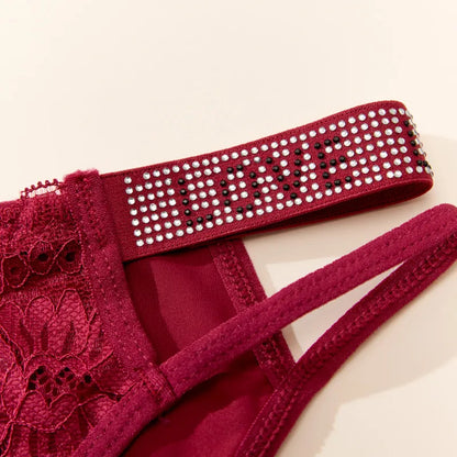 Roxie Lace Rope Thong