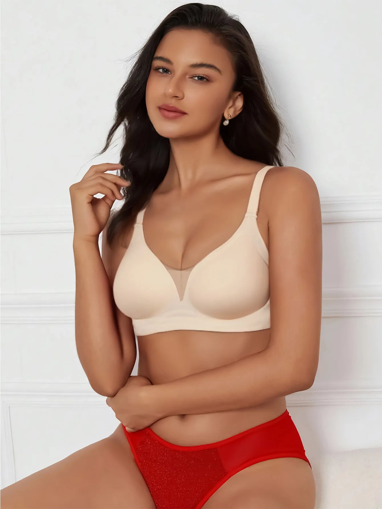 Seamless Beauty Back One-Piece Bra